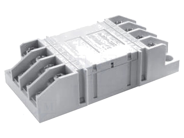 Socket; PIN: 14; 10A; 250VAC; op paneel; schroefklemmen; Serie: R15 Socket; PIN: 14; 10A; 250VAC; op paneel; schroefklemmen; Serie: R15